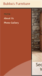 Mobile Screenshot of bubbasfurniture.com